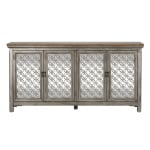 Westridge - 4 Door Accent Cabinet - Light Brown - Image 2