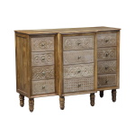 Montrose - 12 Drawer Accent Cabinet - Light Brown - Image 3
