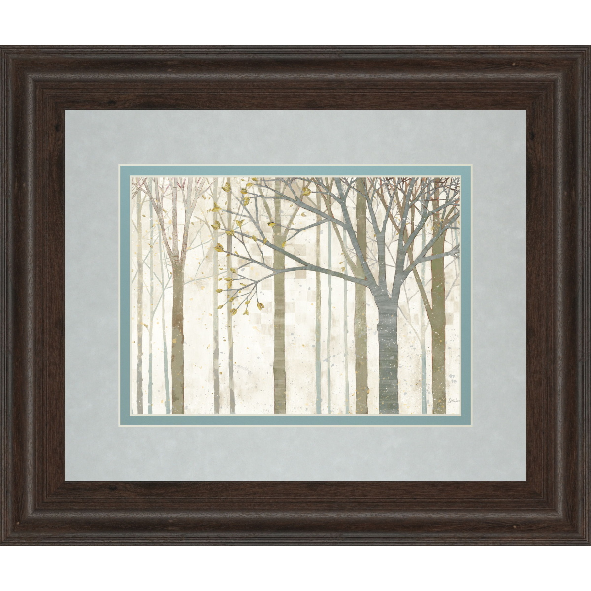 b0a9bfaefa76ccf1f3f19e6f1e35b38f In Springtime No Border By Katherine Lowell - Framed Print Wall Art - Beige - Image 1