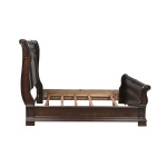 Arbor Place - King Sleigh Bed - Dark Brown - Image 4
