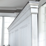 Allyson Park - King Panel Headboard - White - Image 3