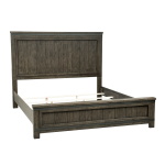 Thornwood Hills - King Panel Bed - Dark Gray - Image 3