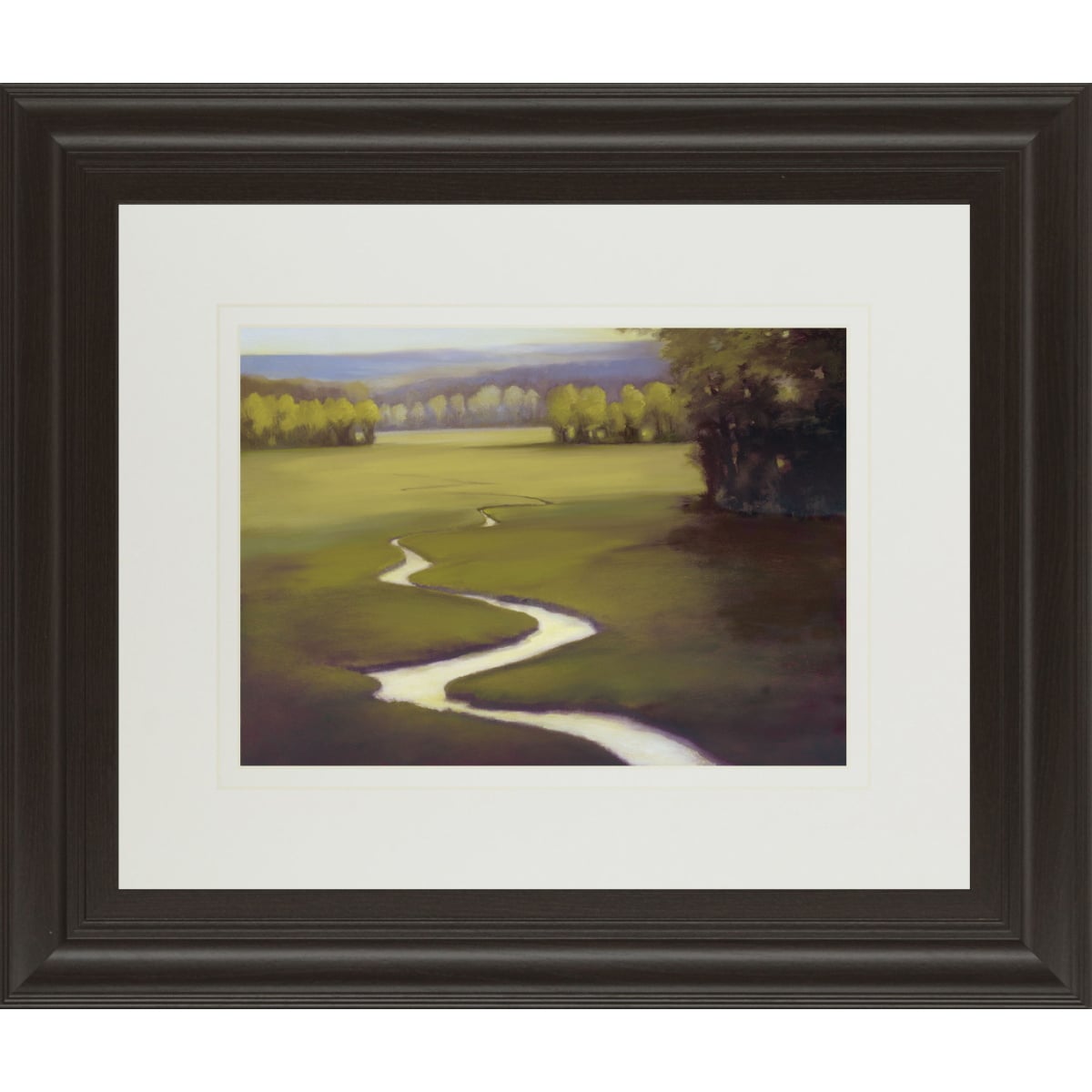 b6c164069d30d71add8b3064d9923ada Lifting Mistby Lynne Windsor - Framed Print Wall Art - Green - Image 1