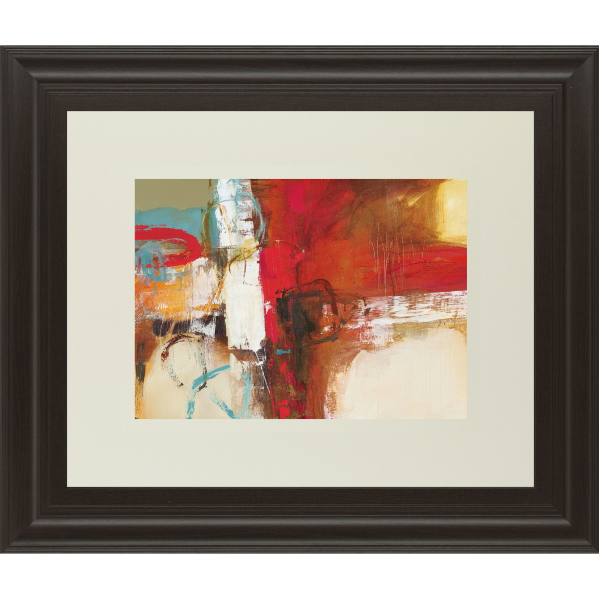 b99d78e222a50f5d59902563d6ff2622 Woven By Natasha Barnes - Framed Print Wall Art - Beige - Image 1