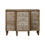 Montrose - 12 Drawer Accent Cabinet - Light Brown - Image 2