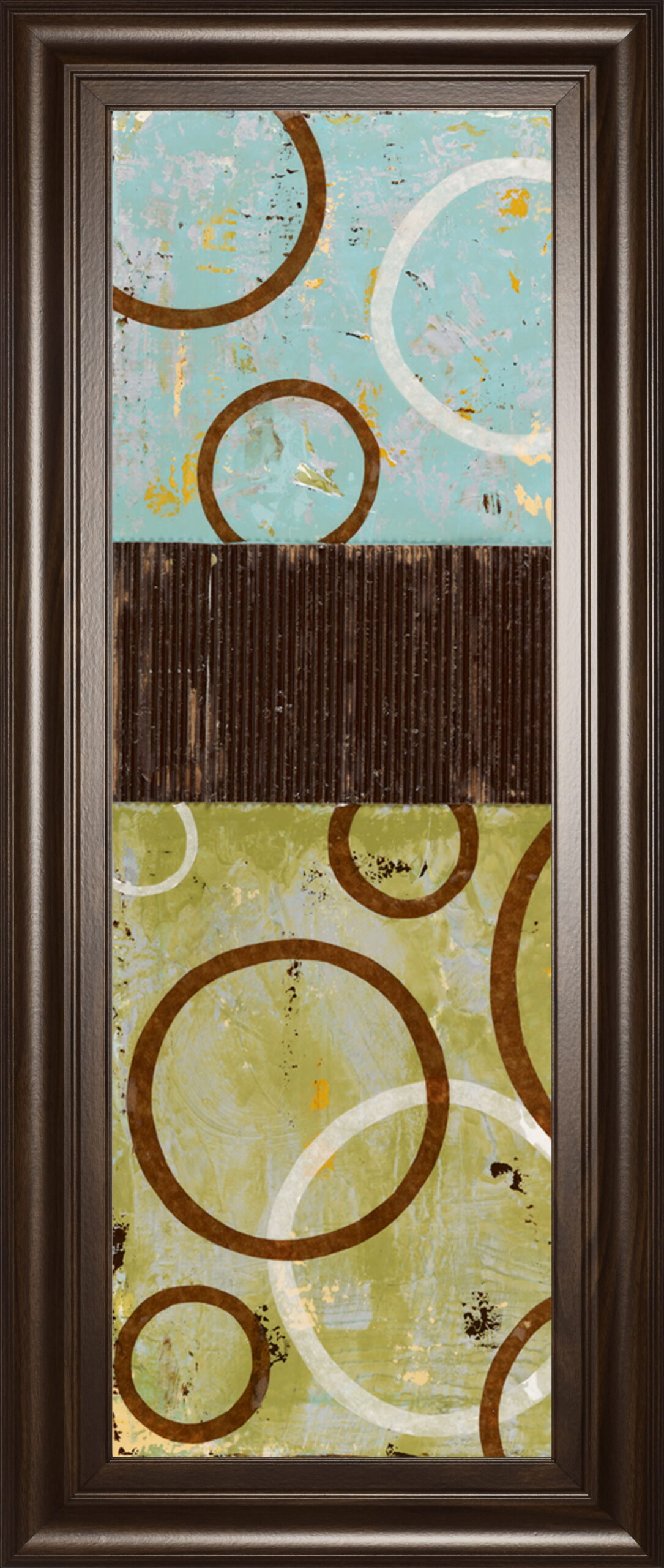 Sun Flower I By Natalie Avondet - Framed Print Wall Art - Beige