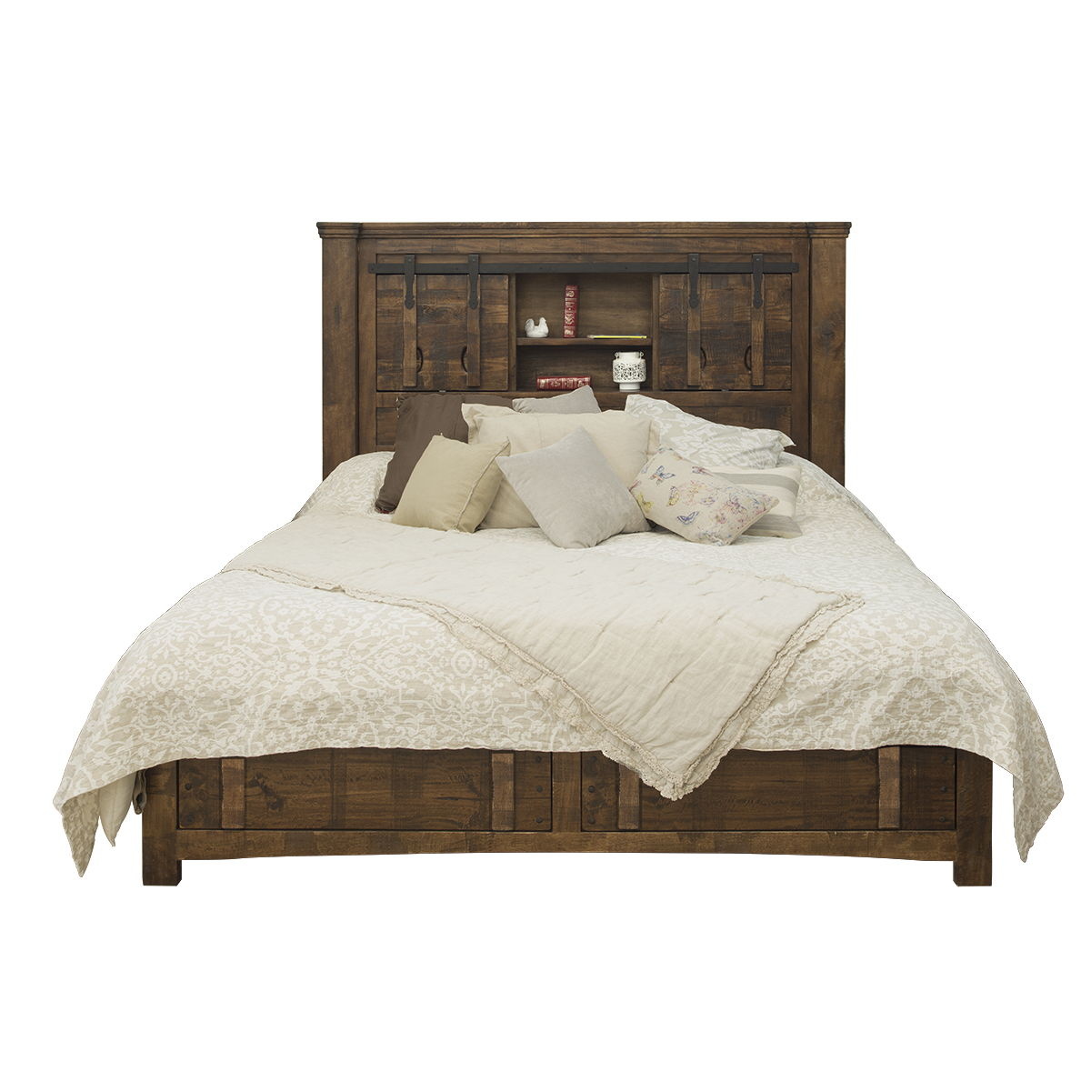 bfdc2ebebd6a4eb35d5d1efc86eb411e Mezcal - King Bed With Storage Footboard - Image 1