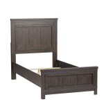 Thornwood Hills - Twin Panel Bed - Dark Gray - Image 3