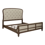 Americana Farmhouse - King Shelter Bed - Light Brown - Image 2