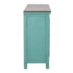 Kensington - 4 Door Accent Cabinet - Blue - Image 4