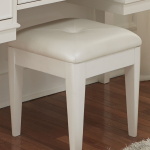 Stardust - Vanity Stool - White - Image 2