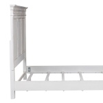 Abbey Park - King Panel Headboard - White - Image 4