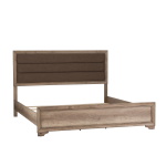 Sun Valley - King Upholstered Bed - Light Brown - Image 3