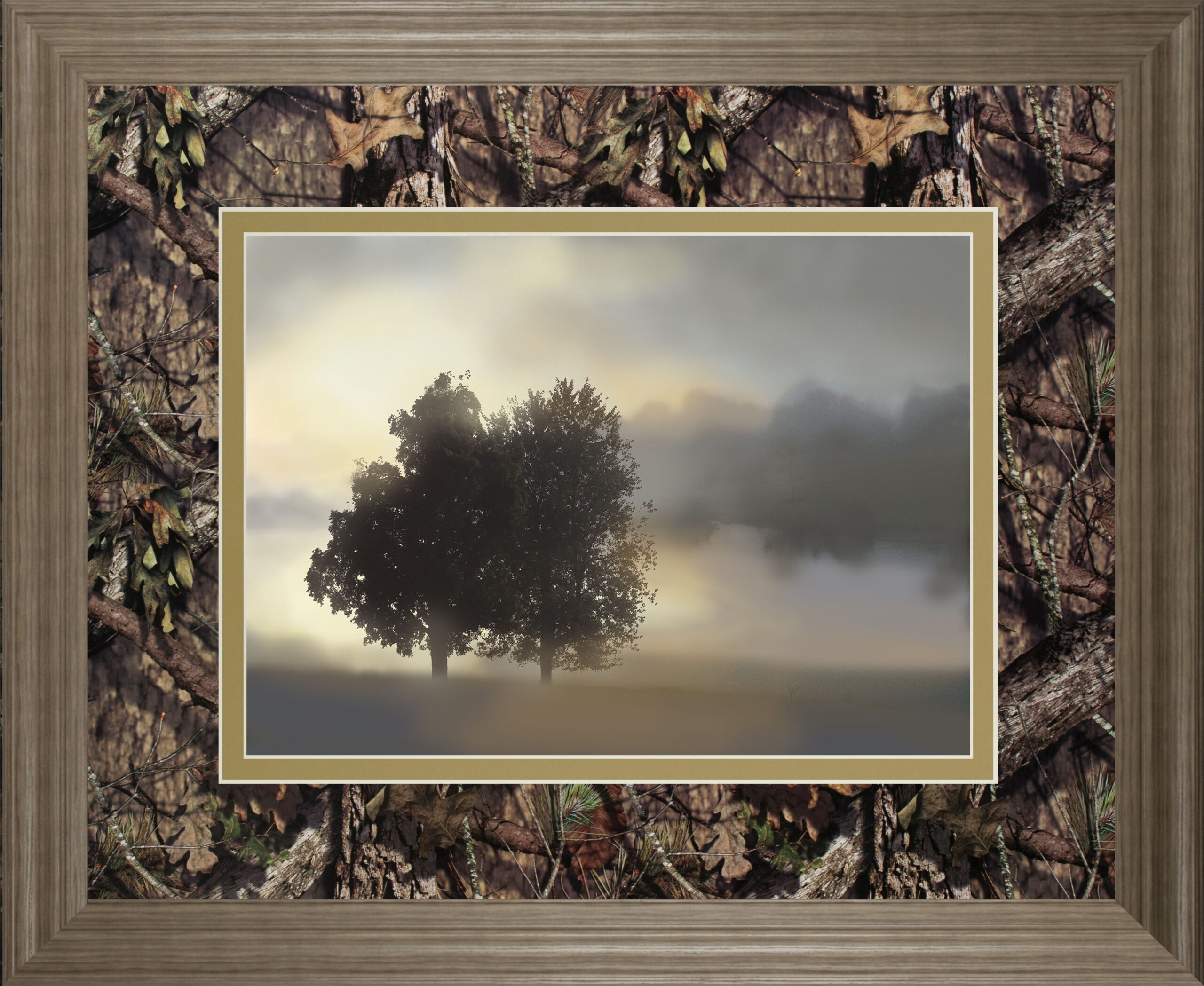 Misty Morning By Nan - Wall Art - Dark Gray