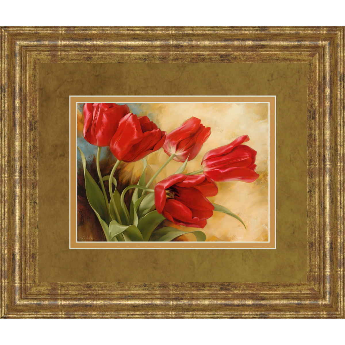 d79ee68f5ea9d875a3803cc0f6786445 Garden In Hollard Il By Igor Levashou - Framed Print Wall Art - Light Brown - Image 1