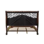 Arbor Place - California King Sleigh Bed - Dark Brown - Image 5