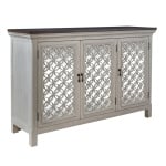 Westridge - 3 Door Accent Cabinet - Antique White - Image 2