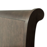 Rustic Traditions - Queen Sleigh Bed - Dark Brown - Image 3