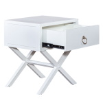 East End - 1 Drawer Accent Table - White - Image 7