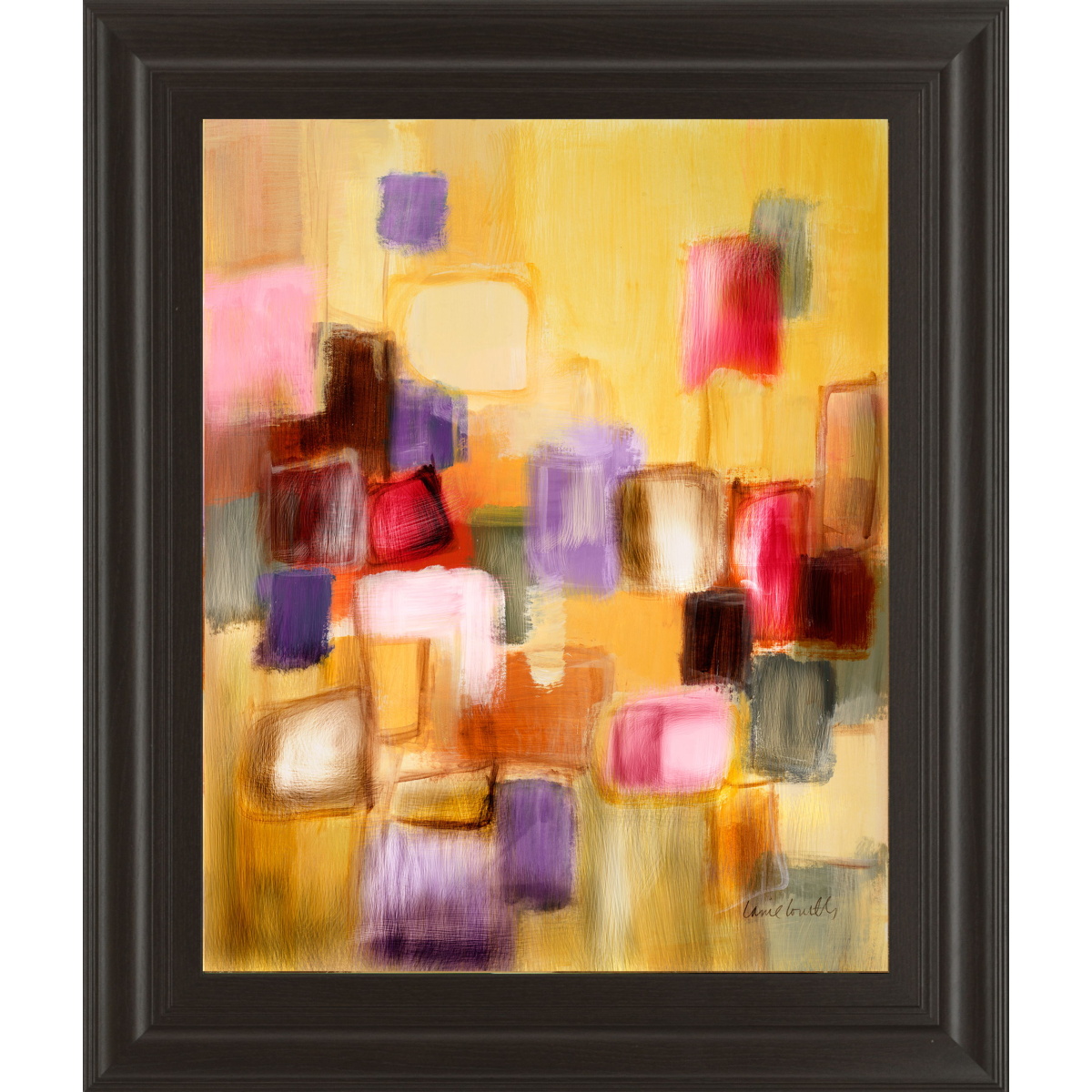 f06d23cfa9f976962a2b92231bd6af7f Sonata Il By Lanie Loreth - Framed Print Wall Art - Yellow - Image 1