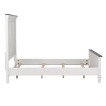 Allyson Park - California King Panel Bed - White - Image 4