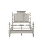 High Country - King Poster Bed - White - Image 2