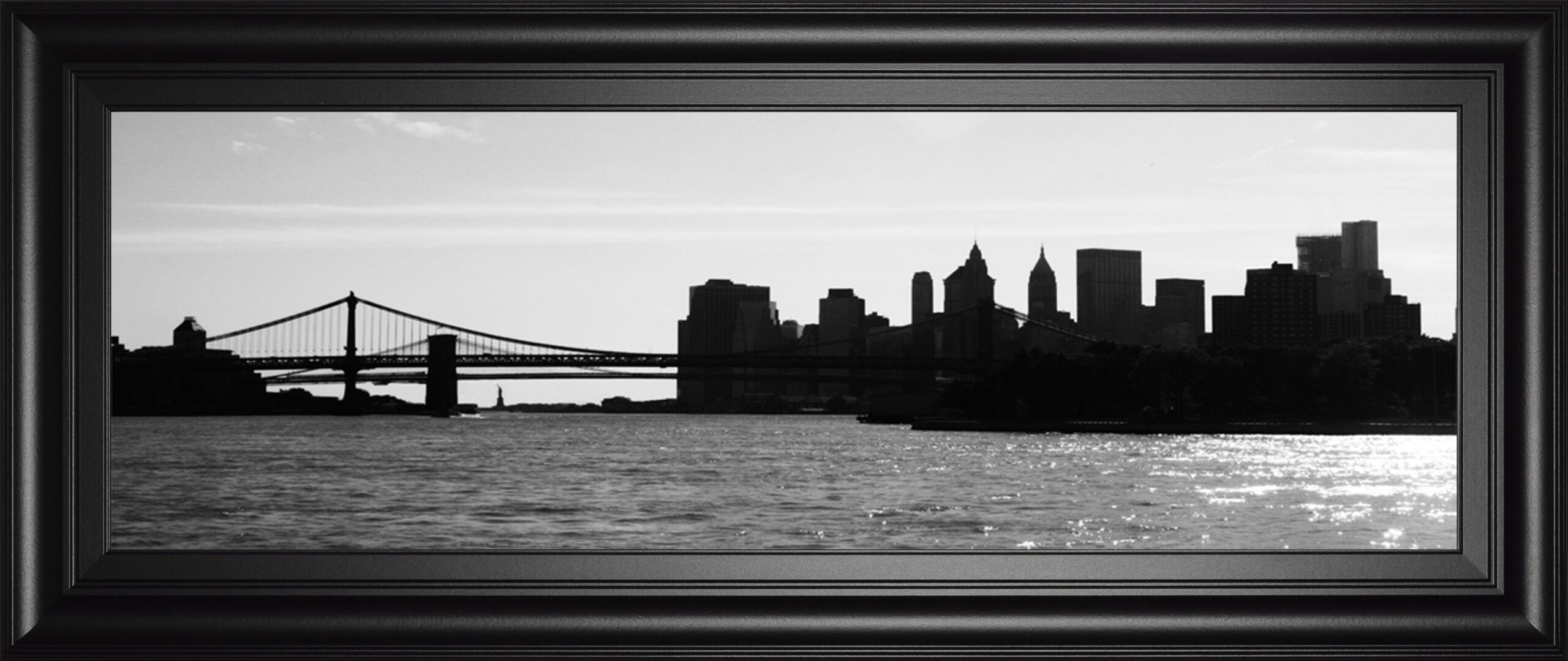 Ny Scenes I By Jeff Pica - Framed Print Wall Art - Dark Gray