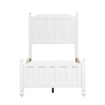 Cottage View - Twin Panel Bed - White - Image 2