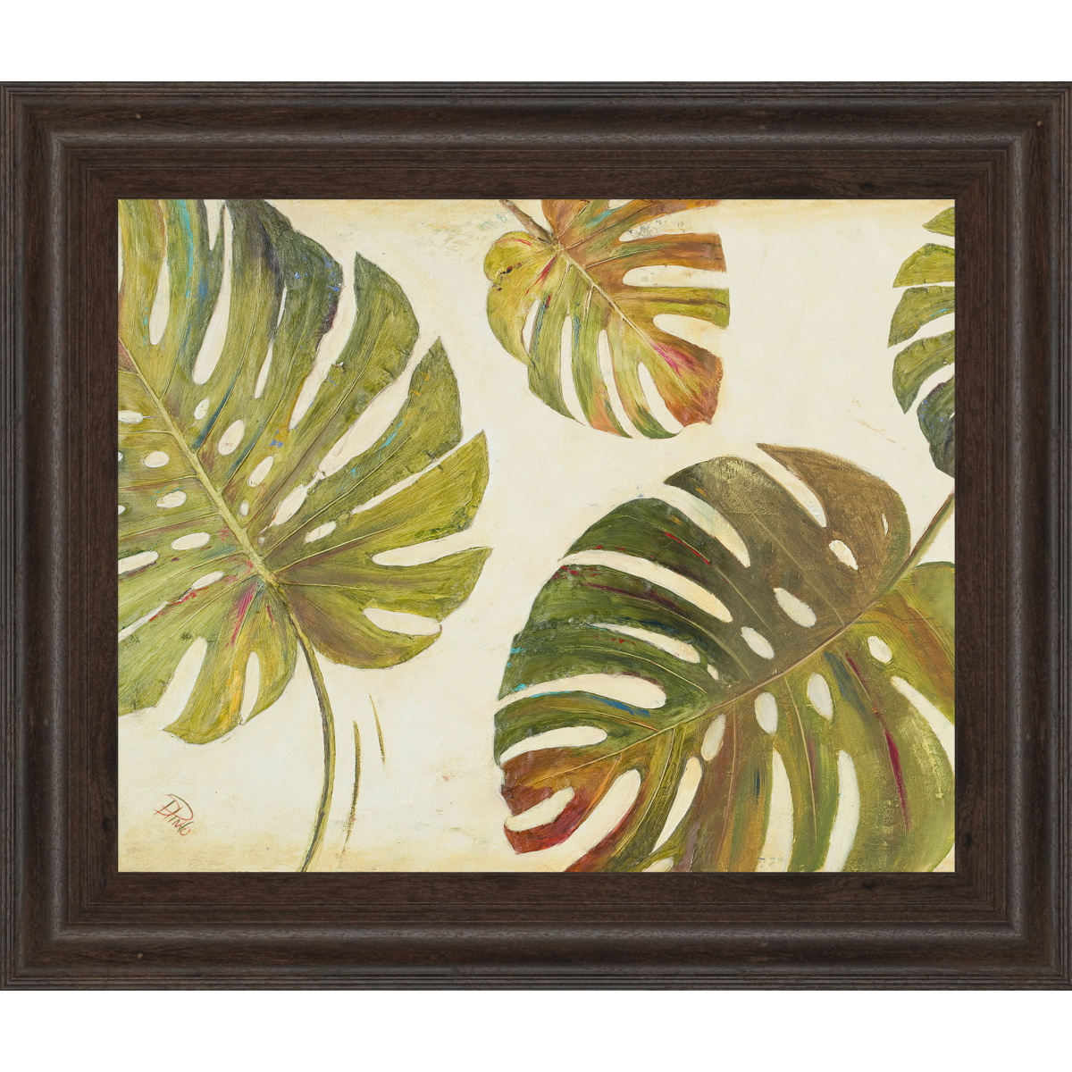 fa58f87b04d9d538276d922a536934f9 Organic I By Patricia Pinto - Framed Print Wall Art - Green - Image 1