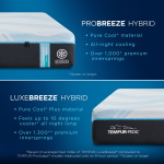 Tempur-Breeze - Tempur-ProBreeze Medium Hybrid - Twin Long - Image 4