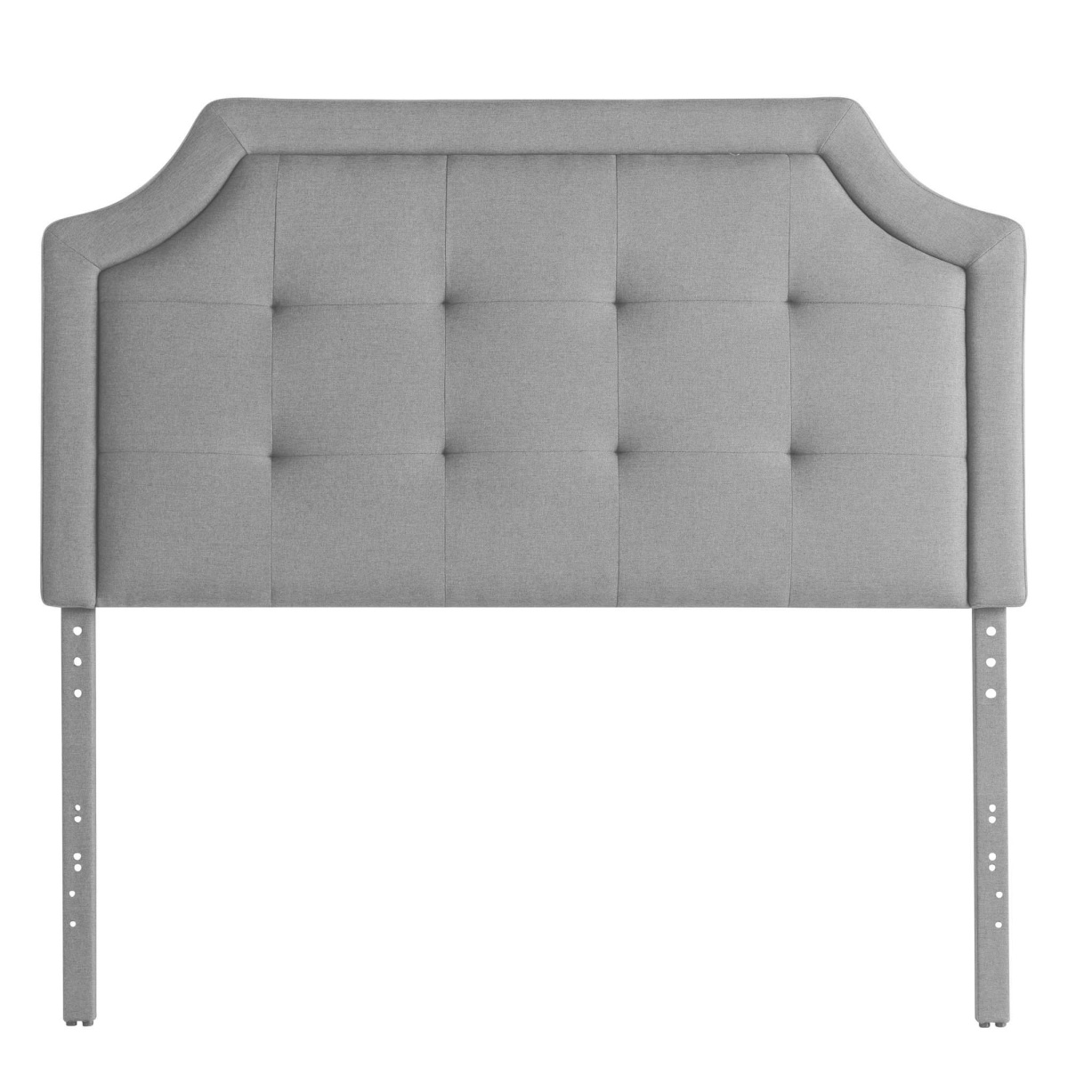 19cba2040c12d12e3f547cd367590d03 Carlisle - King Headboard - Light Gray - Image 1