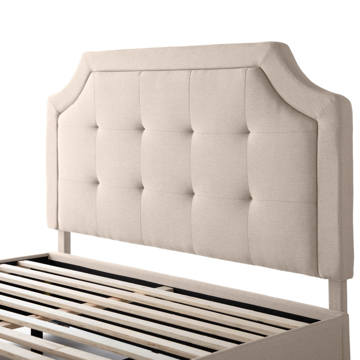 a803226832d80b509b5df4e7f7f424c4 Carlisle - King Headboard - Beige - Image 1