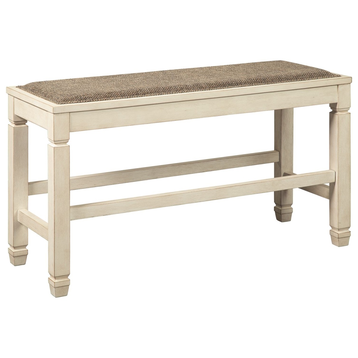ff1956c65499fb657531b2f38e878171 Bolanburg - DBL Counter UPH Bench - Beige - Image 1