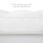 3" Down Alternative Mattress Topper - King - Image 6