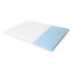 2.5" Gel Memory Foam Mattress Topper - King - Image 3