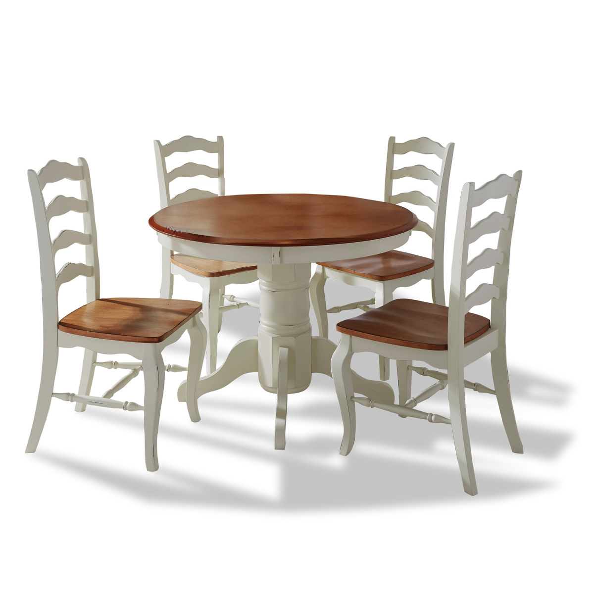 92770eca0fbeb9788654d8316065ac32 French Countryside 5 Piece Dining Set by homestyles - Image 1