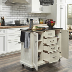 Seaside Lodge Kitchen Cart by homestyles - Image 4