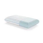 Gel Memory Foam Pillow + Reversible Cooling Cover - Queen