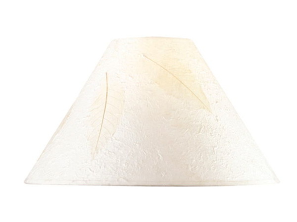 CAL Lighting 14 In. White Fabric Shade SH-8105/18-WH - The...