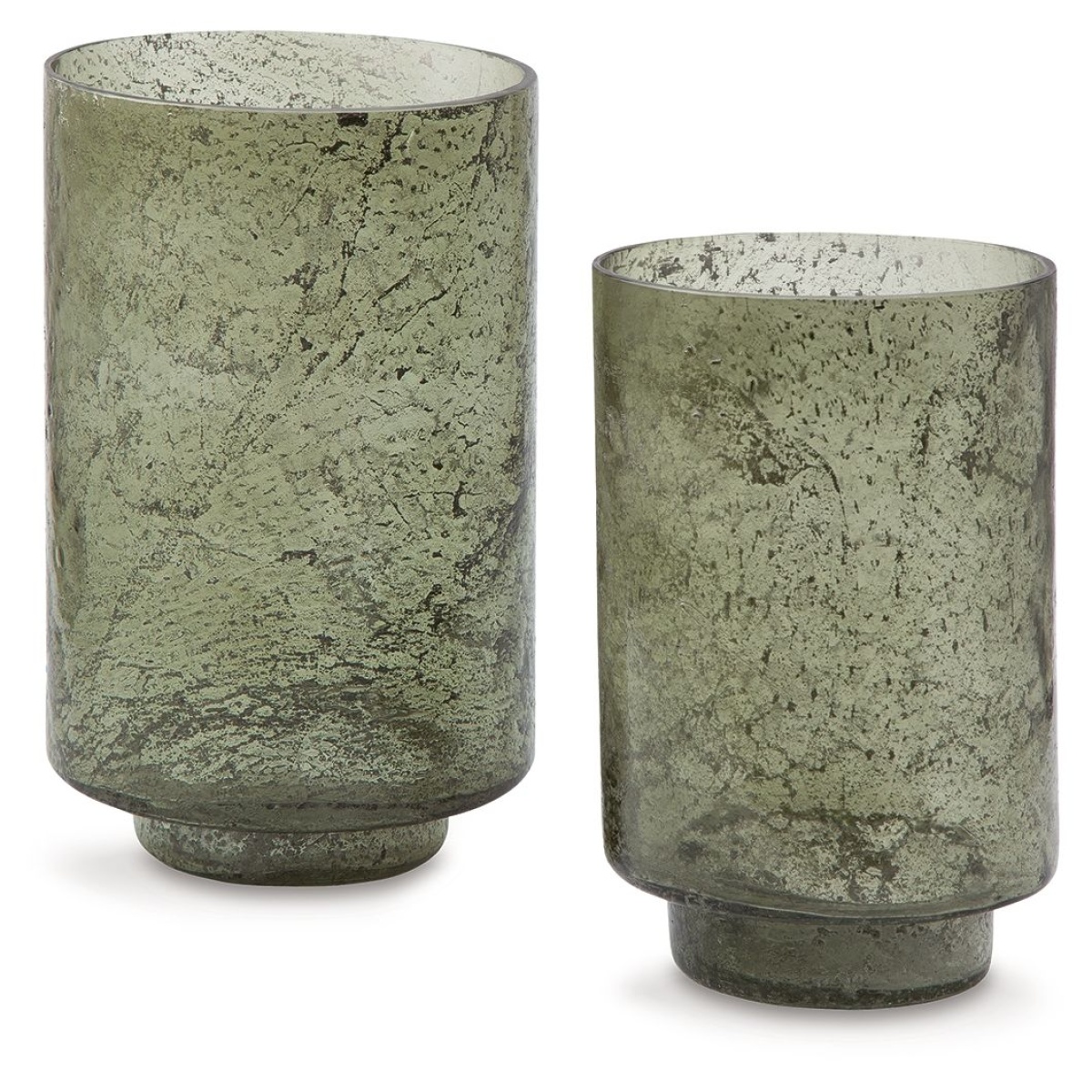 03c000adf7a8be9f0b6b03c7622686fd Clarkton - Candle Holder Set (Set of 2) - Green - Image 1