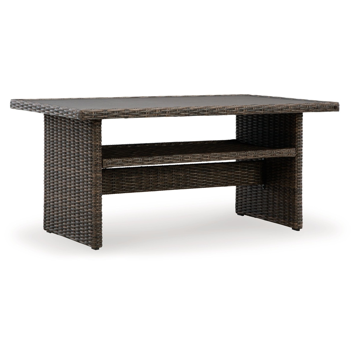 0415eda5be3d5675cee1d910718ec9a5 Brook Ranch - Rect Multi-use Table - Brown - Image 1