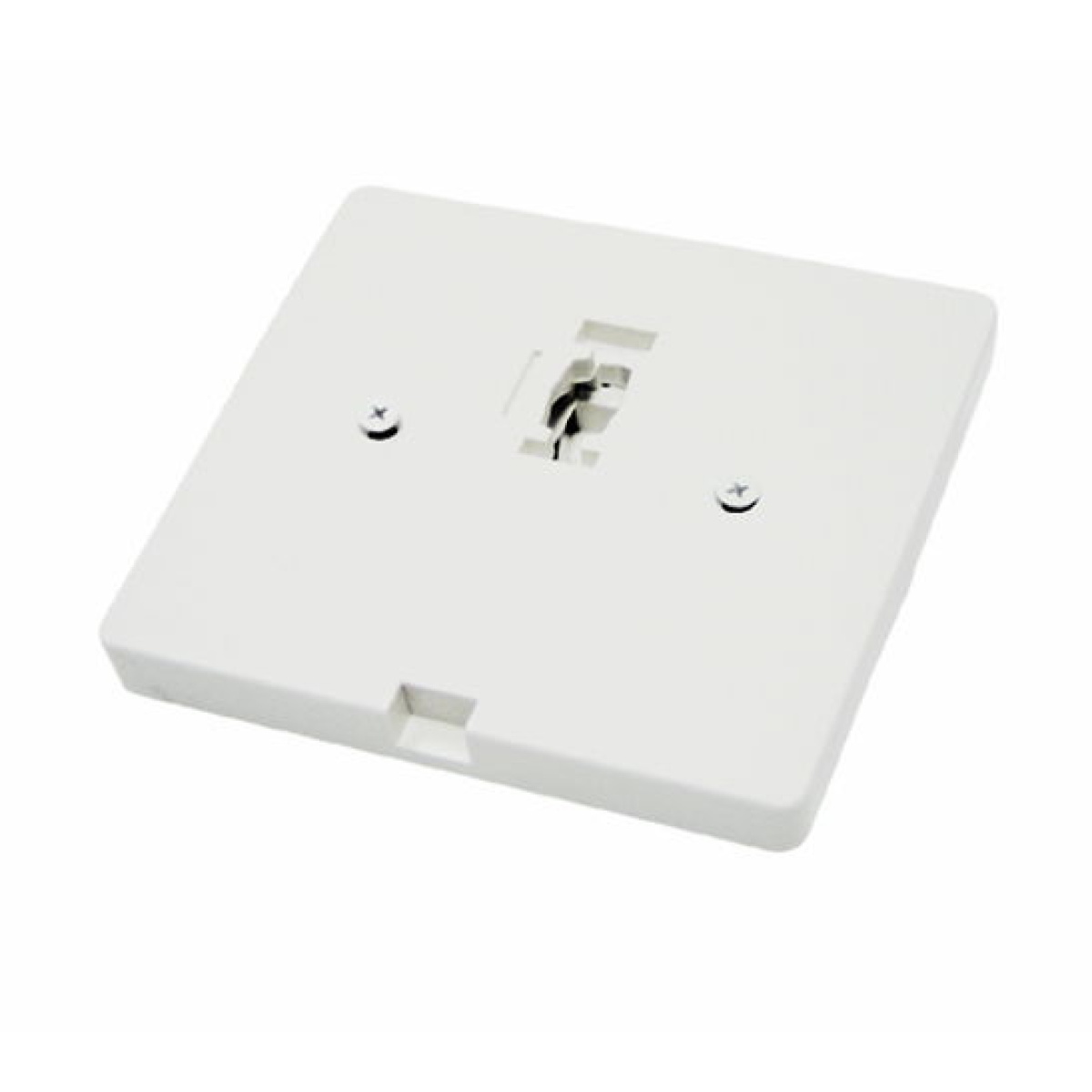 09c21115dfb2d7d1d052f156ec28376a 0.5" Height Monopoint - White - 5.4" x 5.4" - Image 1