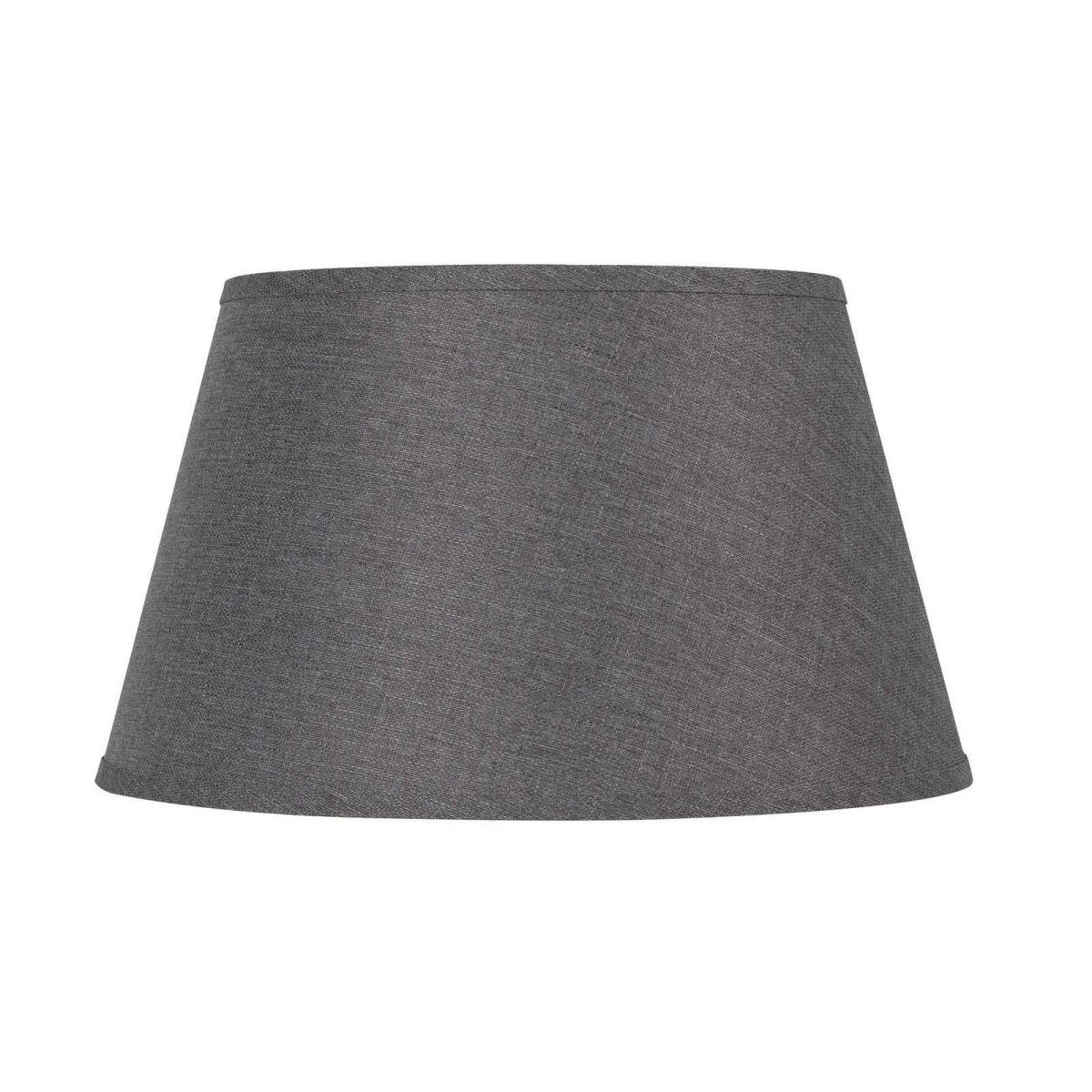 0bd7bd2274f9b5a8c8defcab56d2990b 11" Height Fabric Shade - Grey - 18" Diameter - Image 1