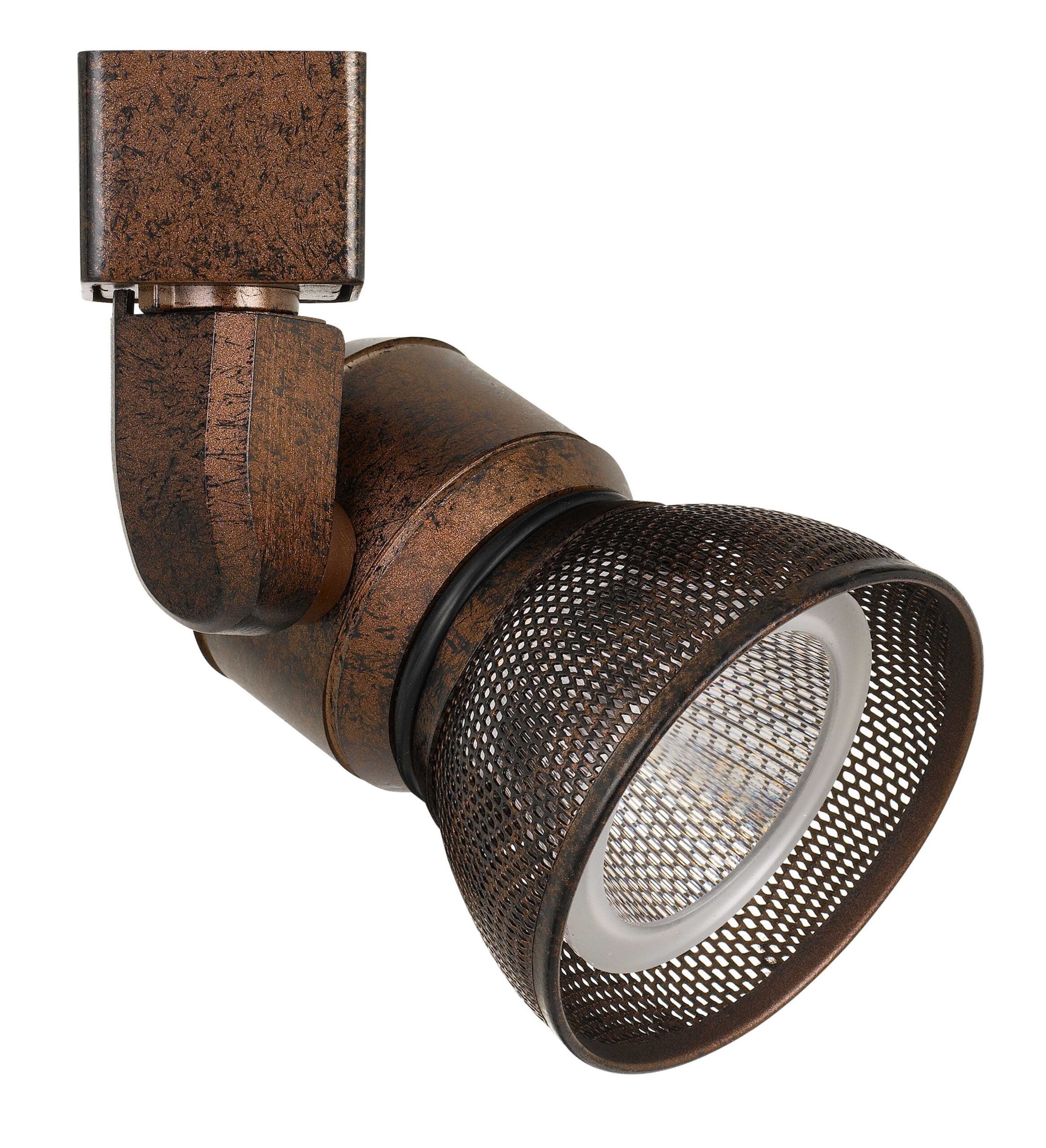 6.25" Height Metal Track Head - Rust