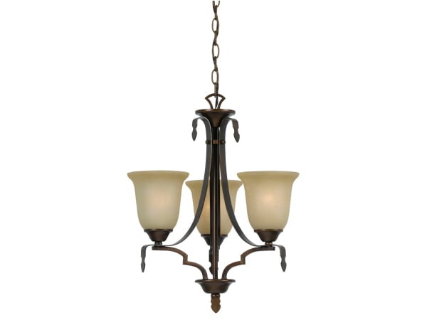 Dabois – 21″ Height Six Light Chandelier – Gold Bronze Chandeliers
