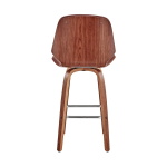 Arabela - 26" Swivel Bar Stool - Brown / Walnut - Image 5
