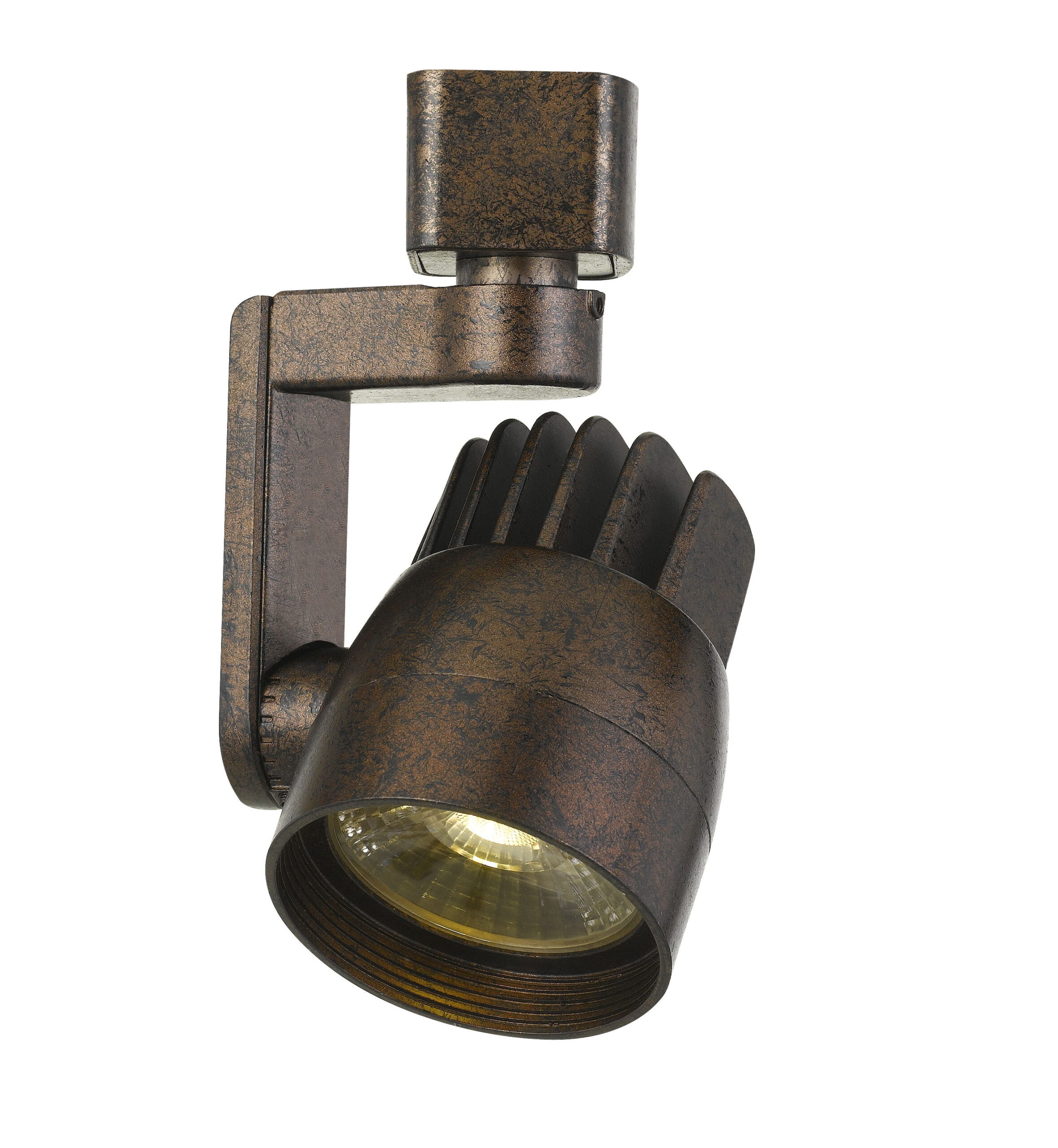 5" Height Metal Track Head - Rust