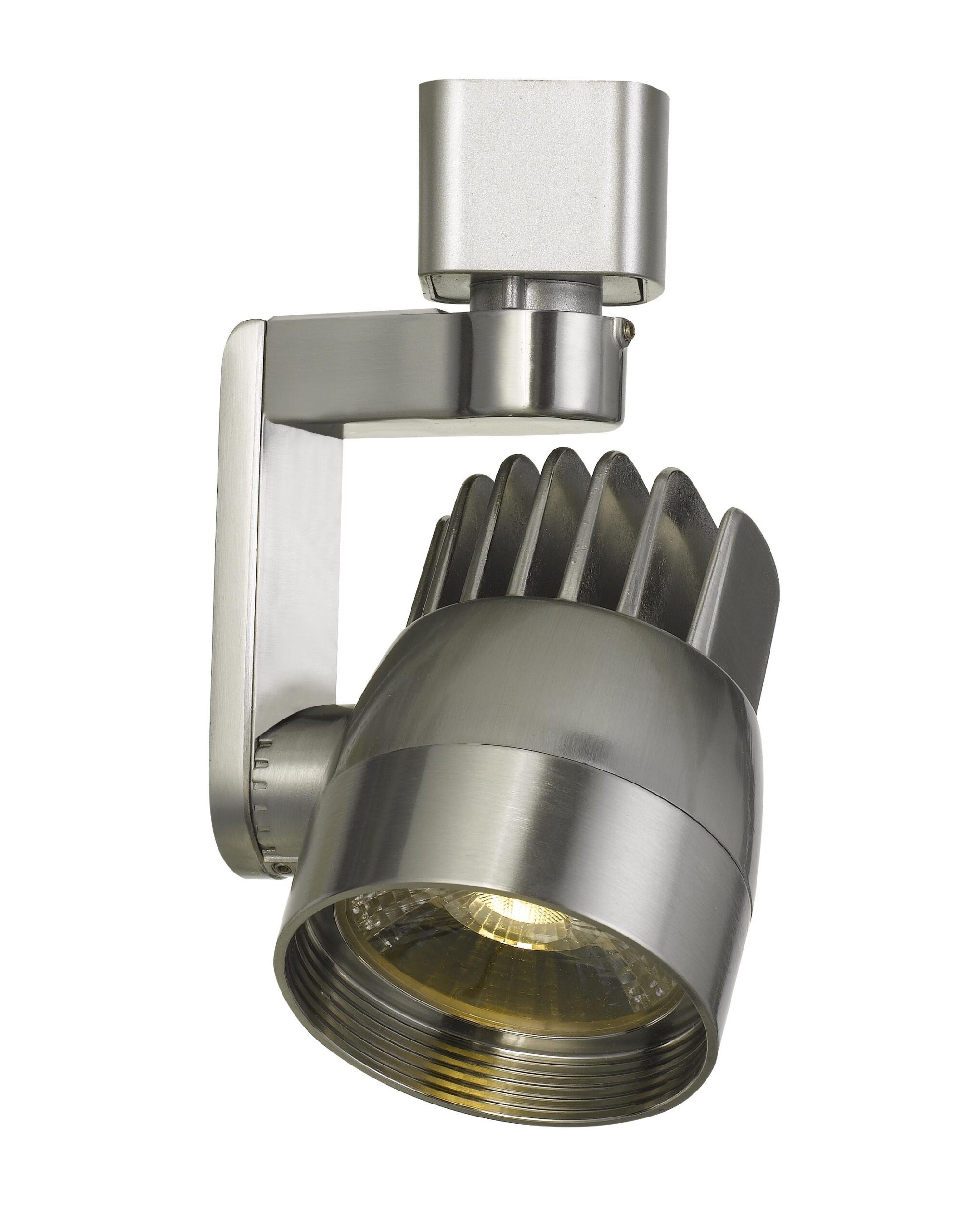 5" Height Metal Track Head - Brushed Steel