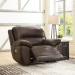 Dunleith - Zero Wall Recliner w/PWR HDRST - Chocolate - Image 10