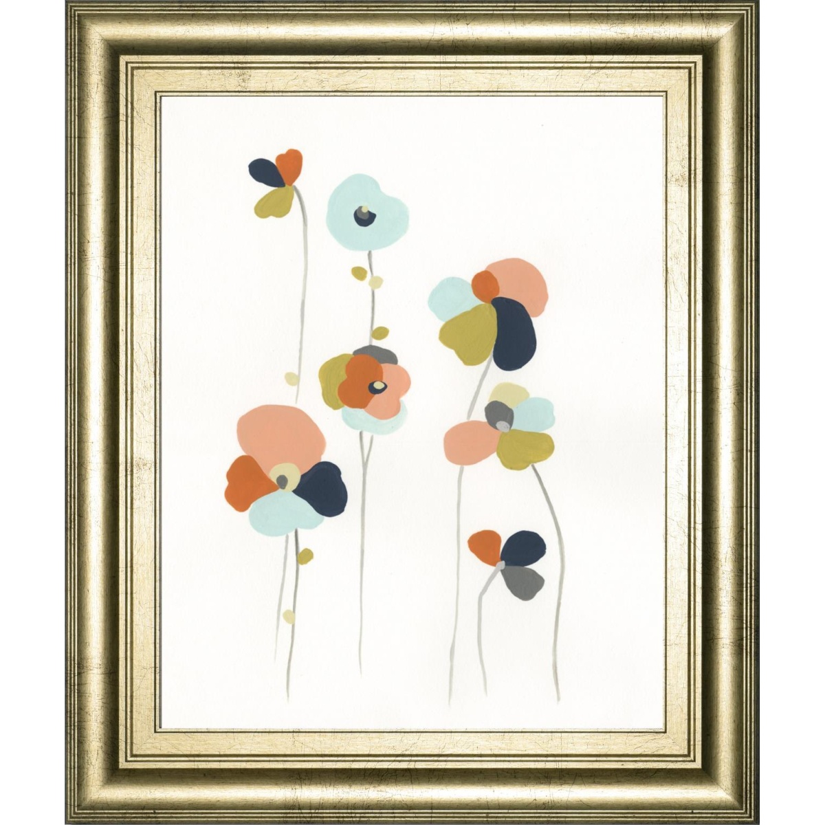 1d3fae3bf6b0310759c5bd58bbb6a78d 22x26 Modular Bouquet III By June Erica Vess - White - Image 1